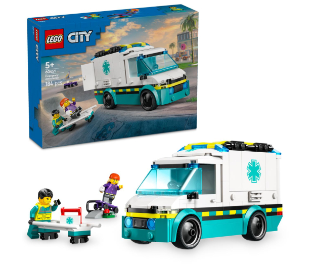 LEGO City 60451 Karetka pogotowia - 1284114 - zdjęcie 2